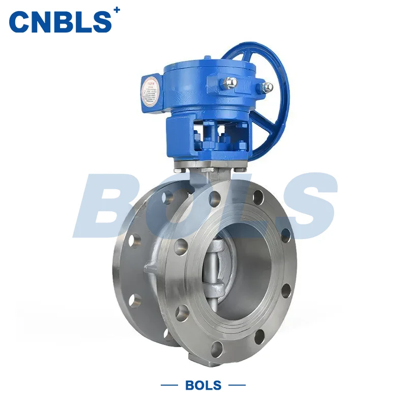 Van bướm bằng kim loại dạng wafer có tay cầm bằng thép không gỉ